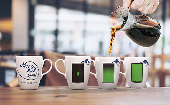 OMV Village Kaffeetassen