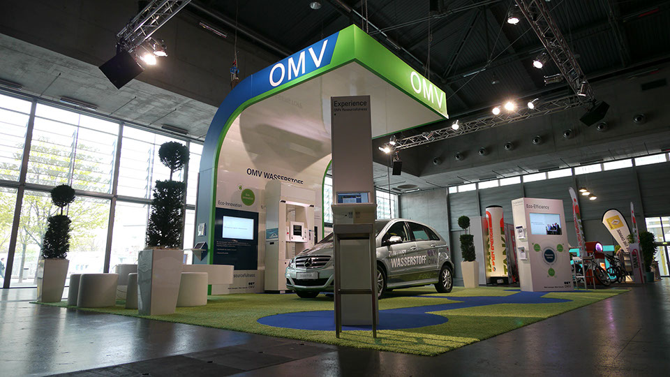 OMV Wasserstoff Messestand – Bild 2