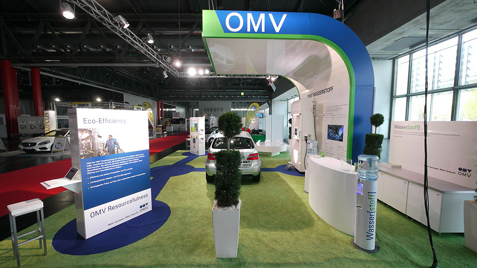 OMV Wasserstoff Messestand – Bild 3