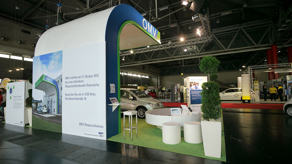 OMV Wasserstoff Messestand – Bild 5
