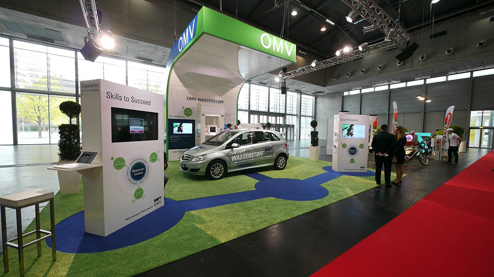 OMV Wasserstoff Messestand – Bild 7