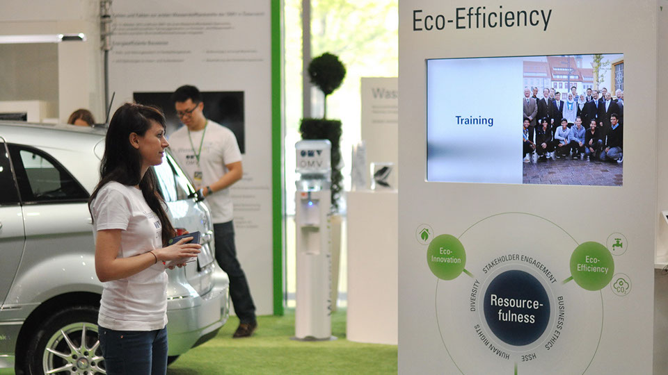 OMV Wasserstoff Messestand – Bild 8